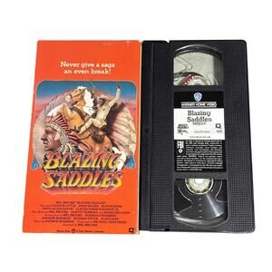 Mel Brooks Blazing Saddles (VHS, 1993) Hi-Fi Release Gene Wilder Classic